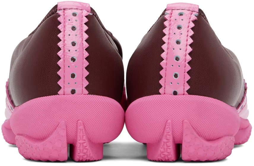 Kiko Kostadinov Sonia Slip On Brogues In Pink