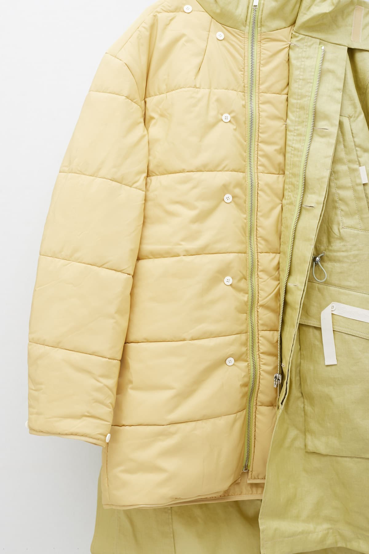 Jacquemus Rope Parker Coat In Nude