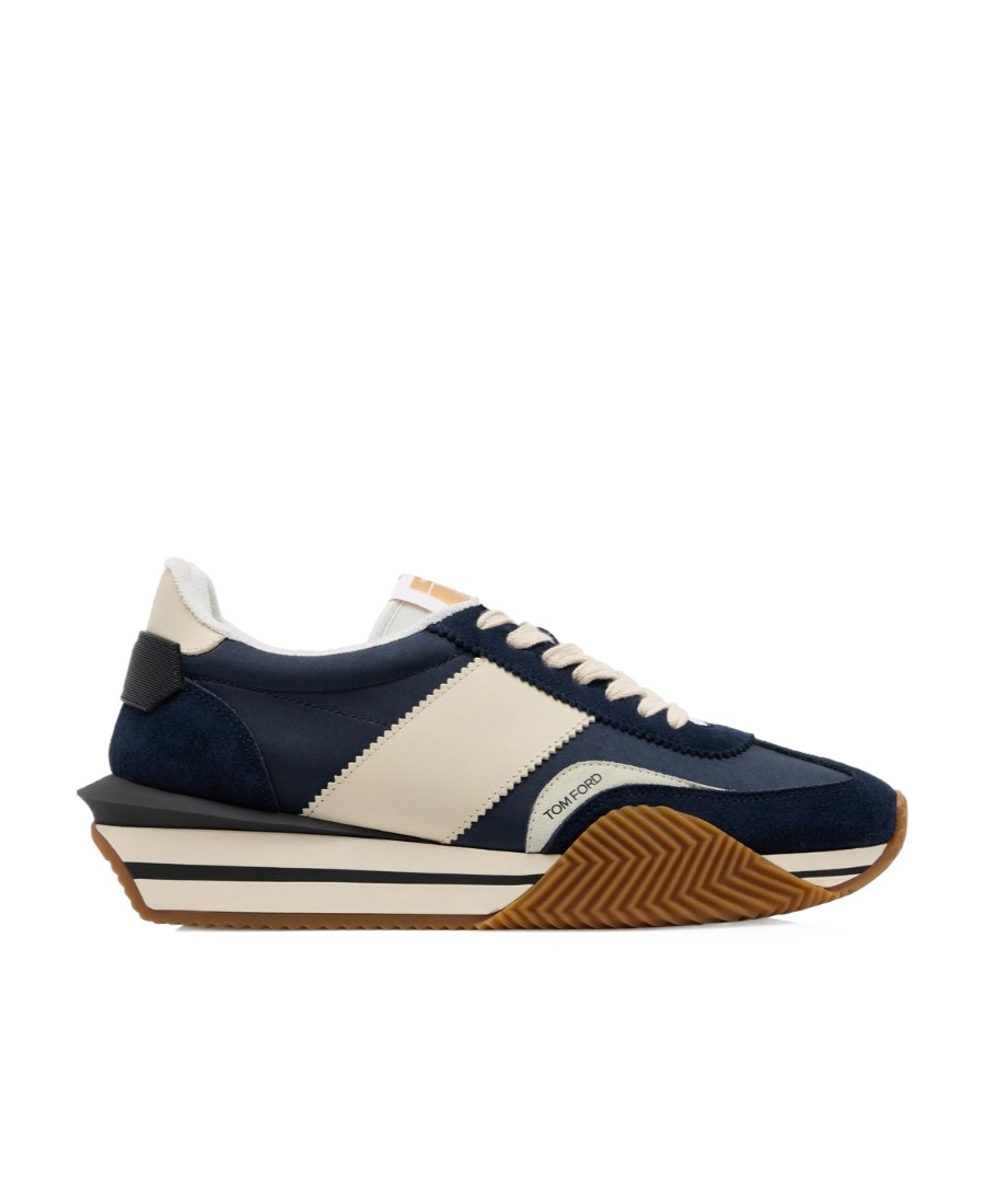 TOM FORD JAMES PANELLED PLATFORM SNEAKERS
