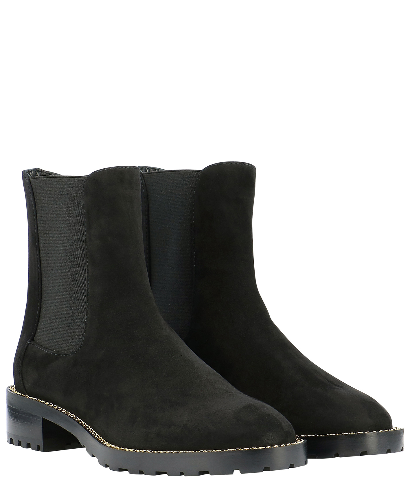 Stuart Weitzman Kolbie Shine Womens Suede Embellished Ankle Boots In Black