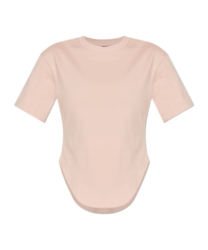 Adidas By Stella Mccartney Curved Hem T-shirt