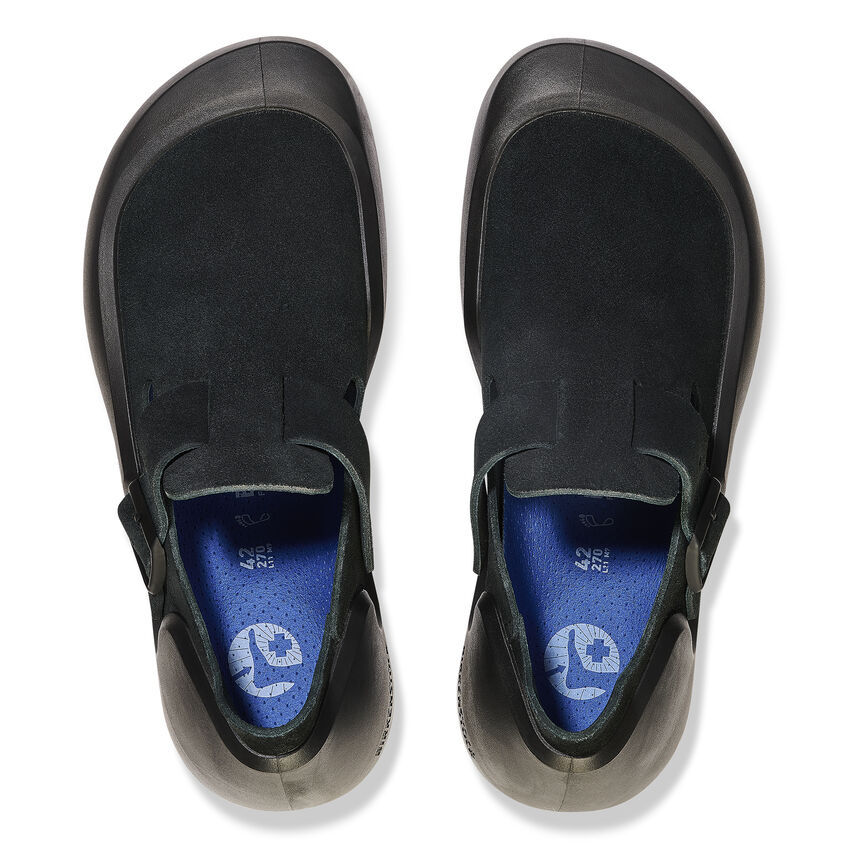 Birkenstock Reykjavik Buckle-fastening Slippers In Black