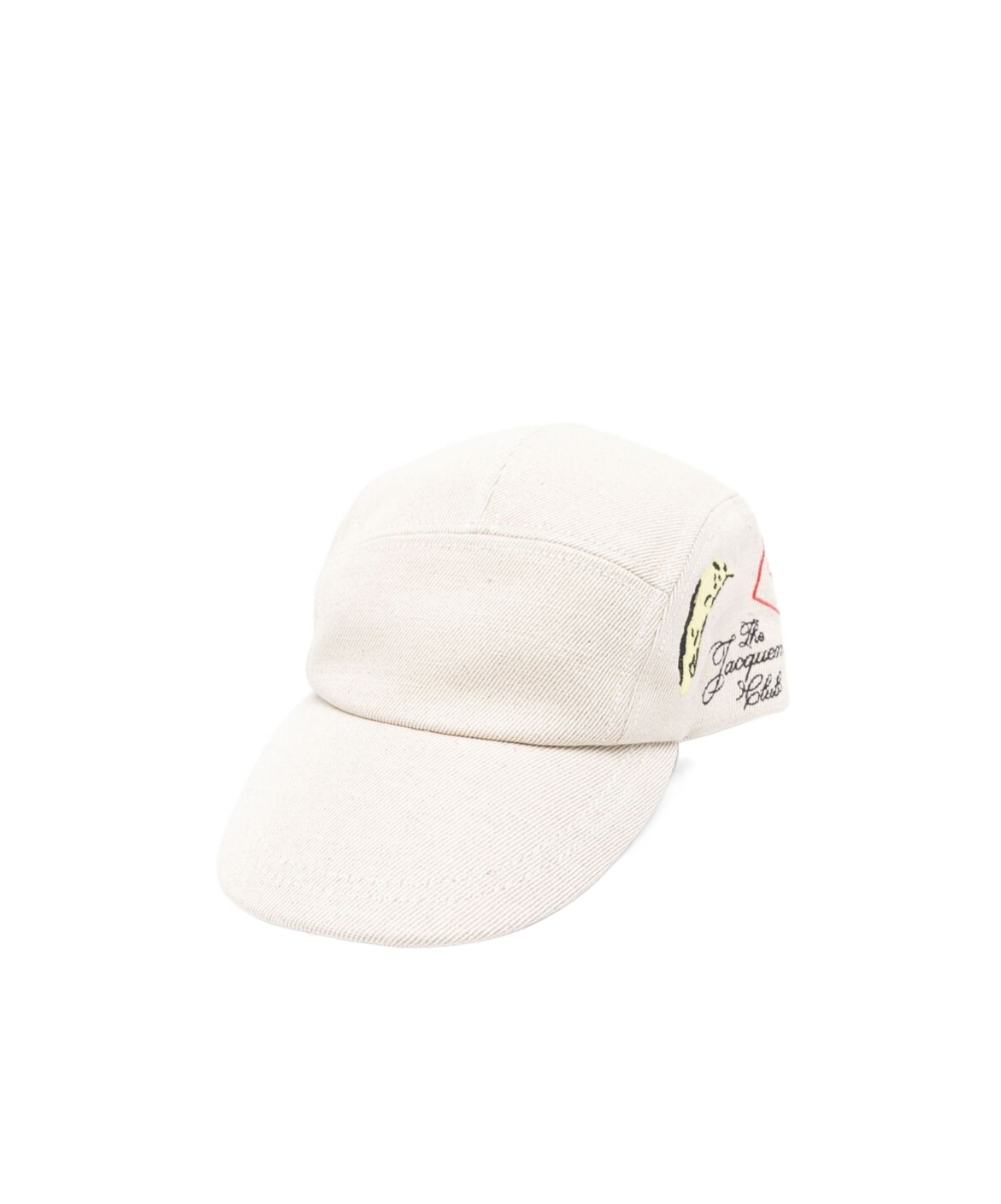 Jacquemus Pattern Hat In White