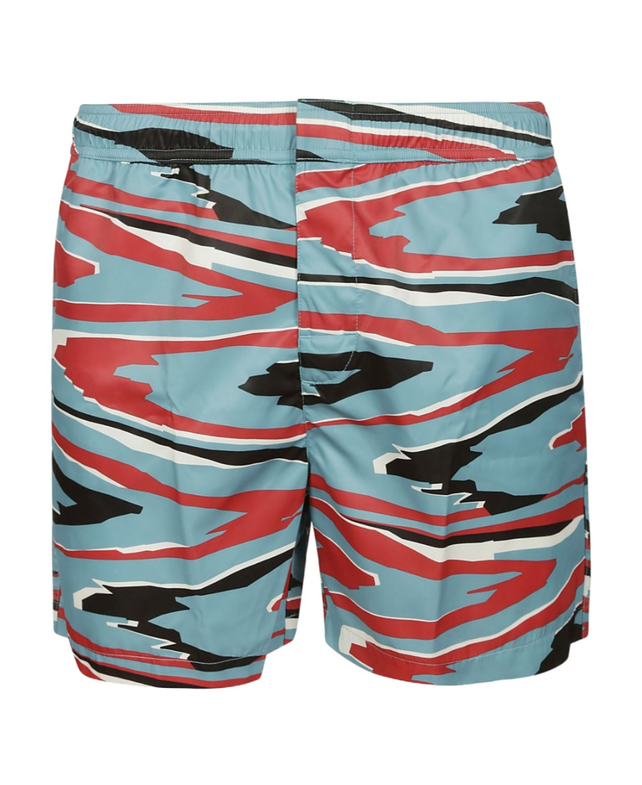 Missoni Patterned Swim Shorts In Multicolor