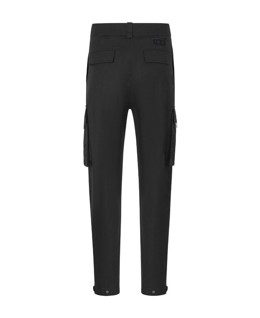 Dior Large Flip Pocket Overalls In Black