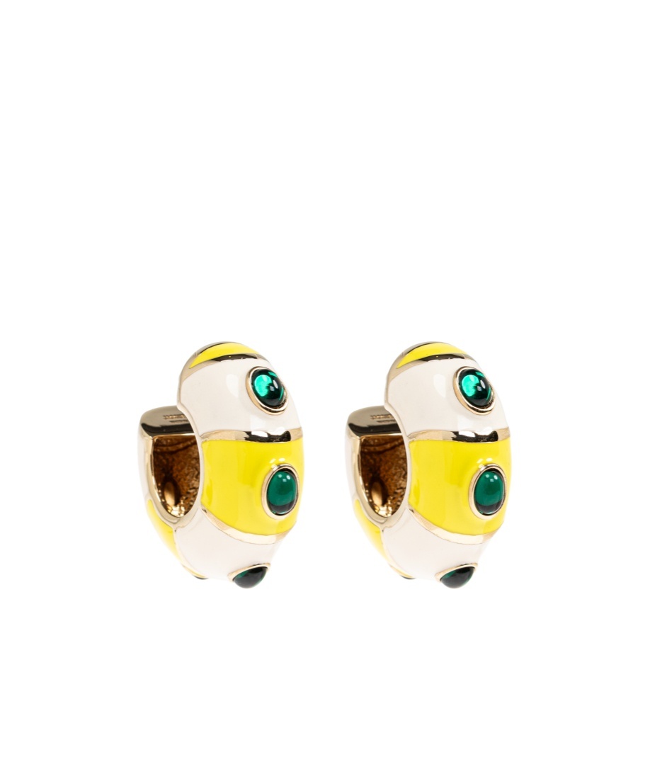 Jacquemus The Rayures Earring In White
