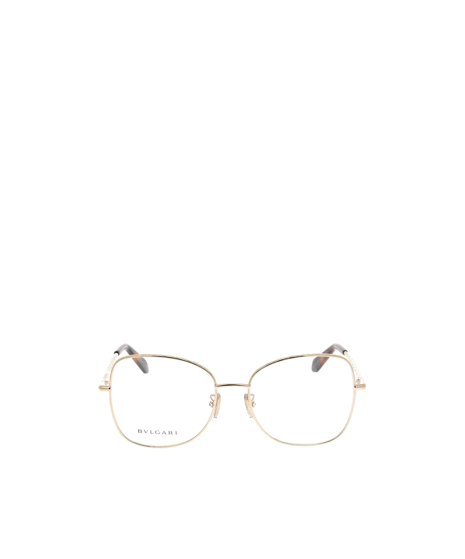 Bvlgari Bulgari Butterfly Frame Glasses In White