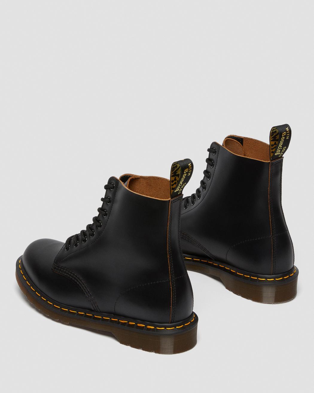 Dr. Martens' 1460 Pascal Combat Boots In Black