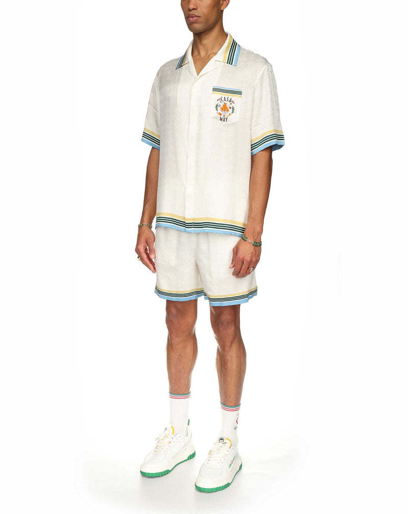CASABLANCA CASABLANCA CASA WAY SHORT-SLEEVED SHIRT