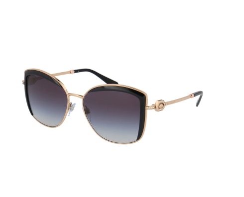Bvlgari Gradient Sunglasses In Black