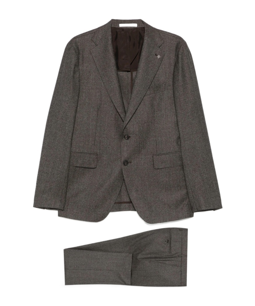 Tagliatore Single-breasted Virgin Wool Suit