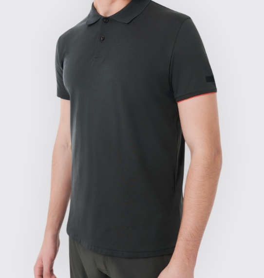 Rrd Technical Oxford Fabric Polo Shirt In Green