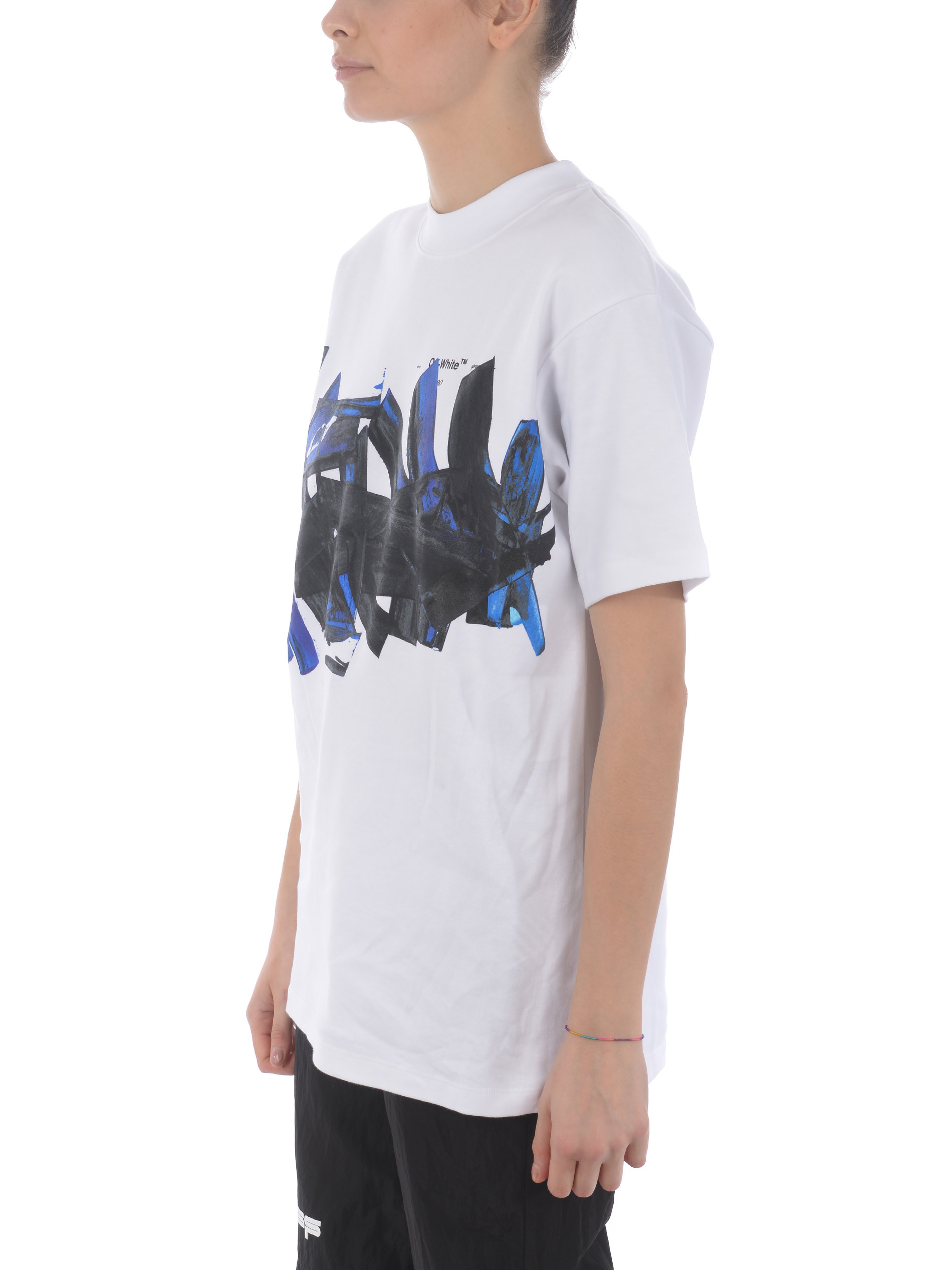 Off-white Tomboy Brush-stroke Print T-shirt In White