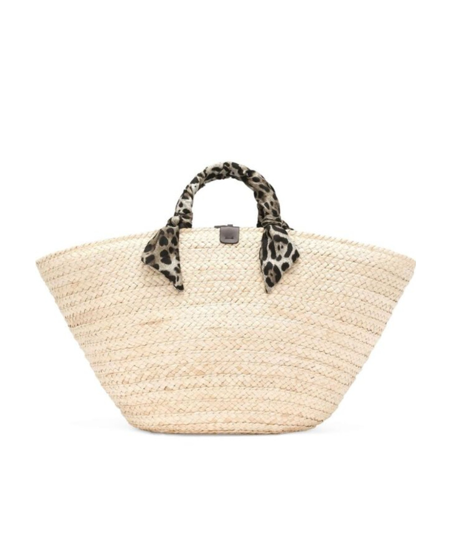 Dolce & Gabbana Kendra Logo-patch Tote Bag In Nude