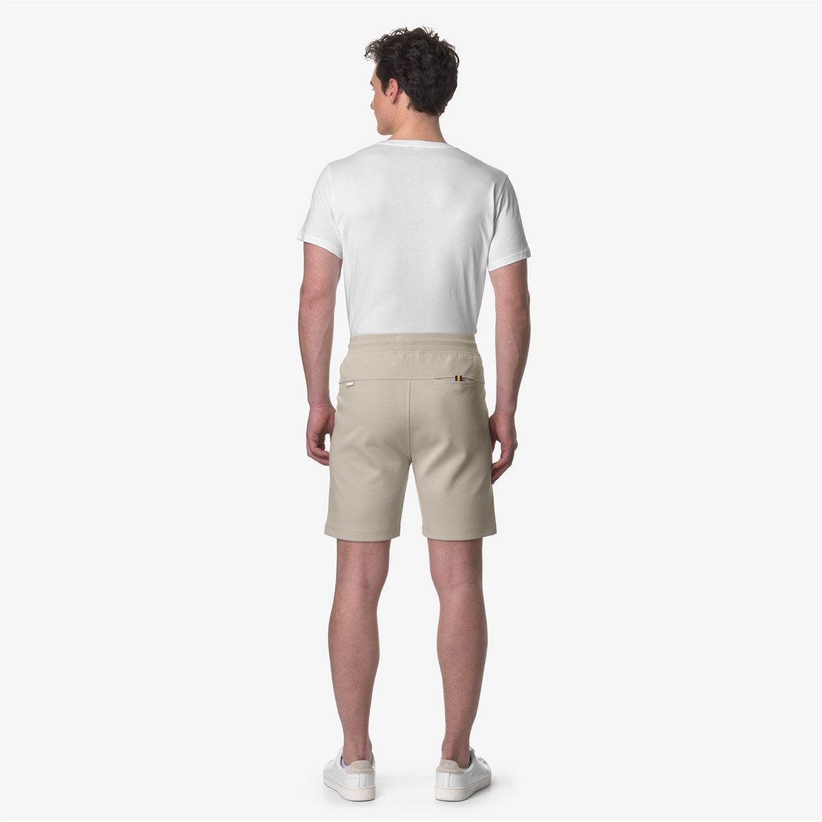 K-way Loose Waist Shorts In Nude