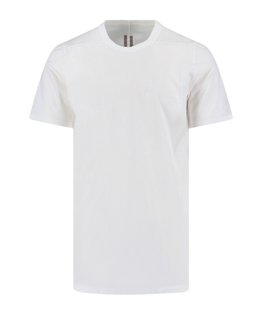 Rick Owens Crew Neck Plain Design Short Sleeves In White