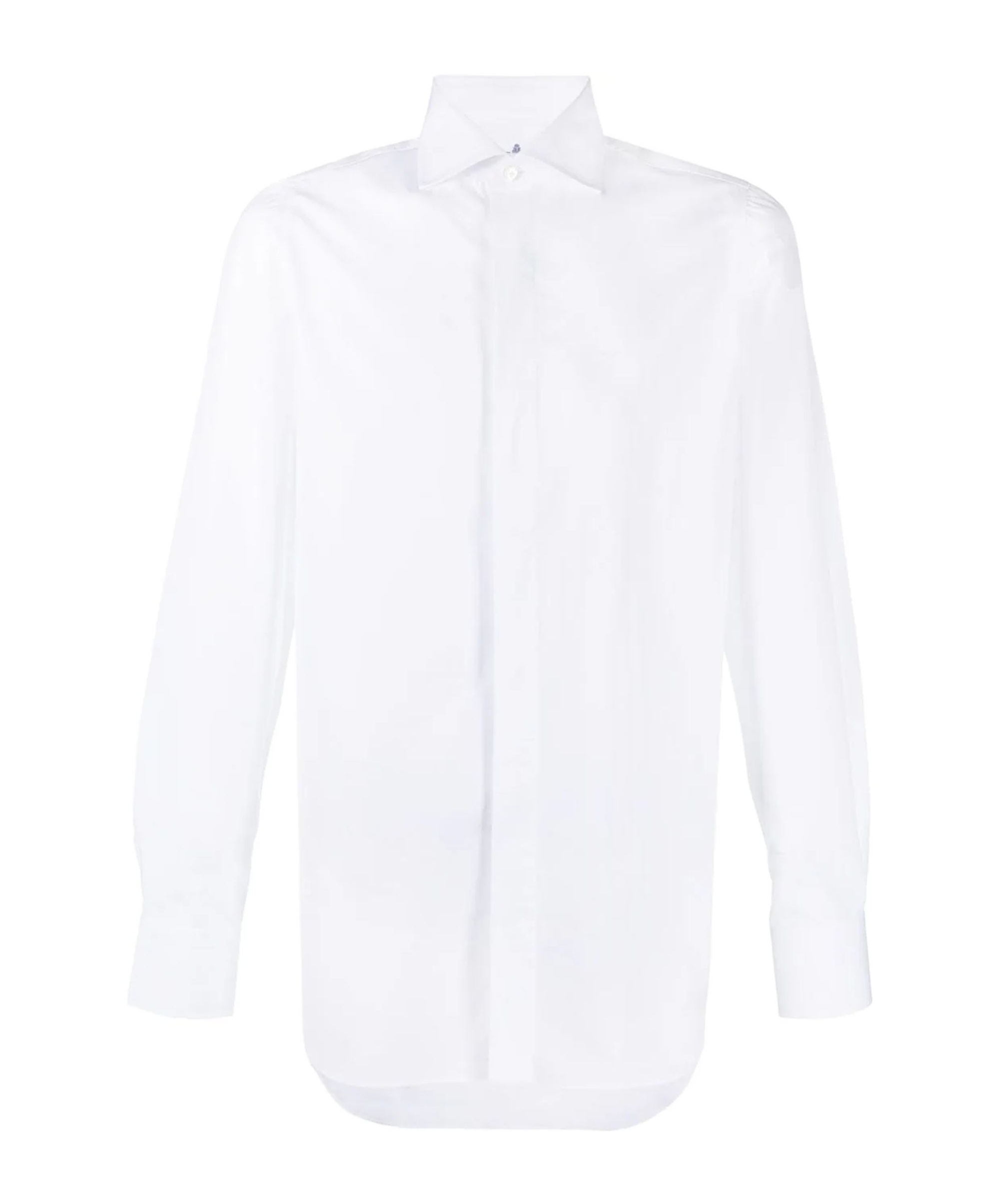 FINAMORE 1925 NAPOLI BUTTON-UP COTTON SHIRT 