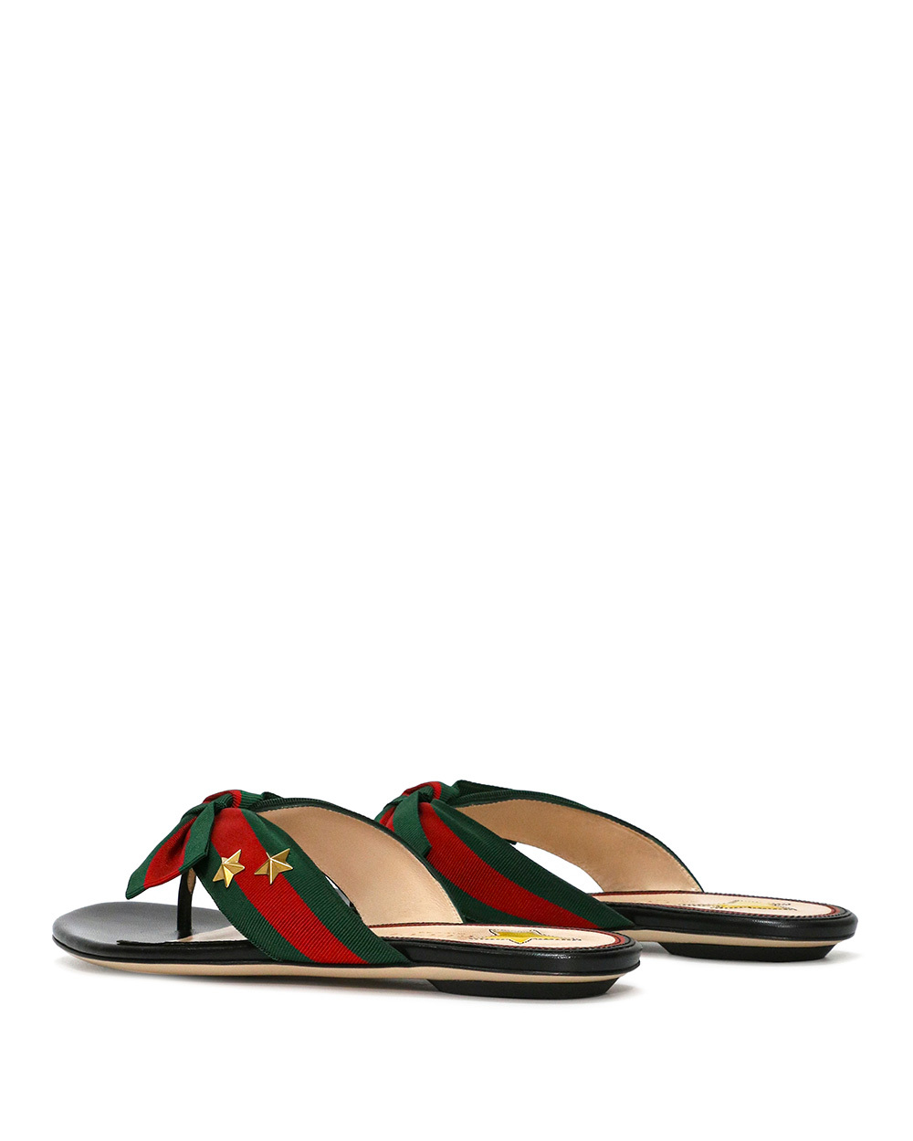 GUCCI LOGO FLIP-FLOPS