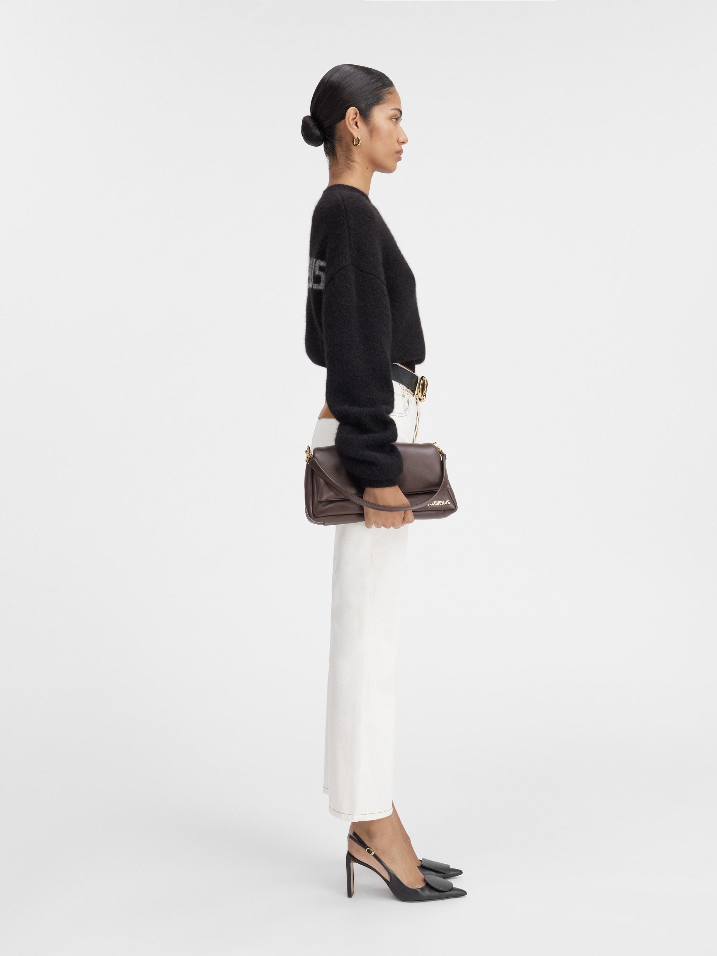 Jacquemus Logo Sweater In Black