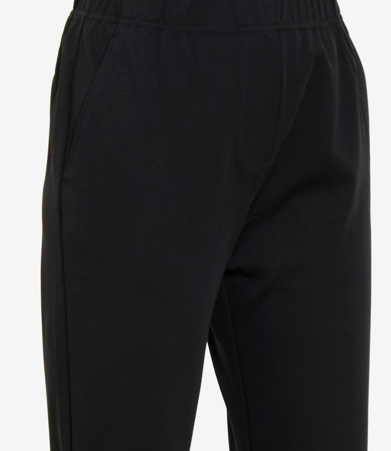 Weekend Max Mara Elasticated Waistband Trousers In Black
