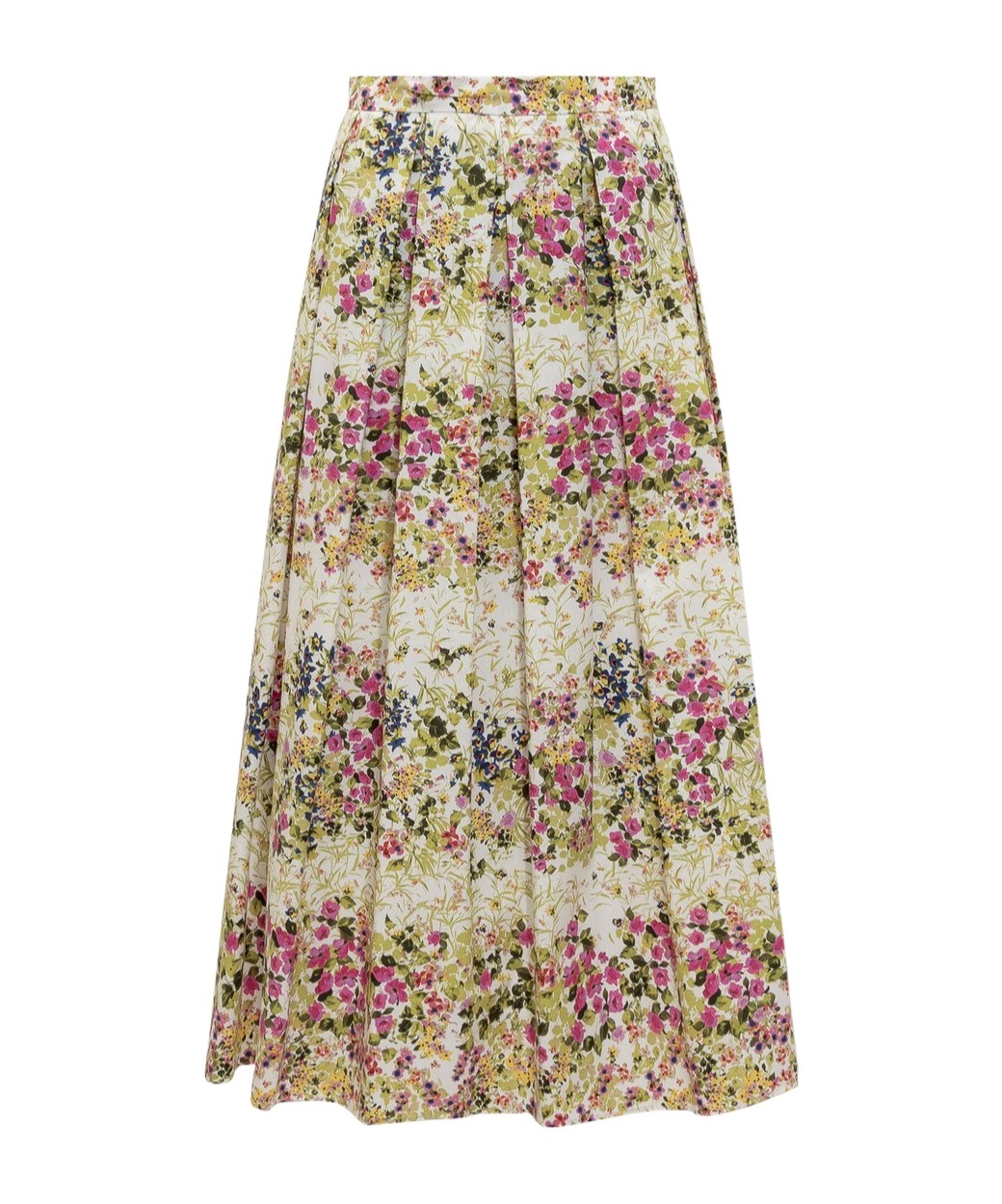 Max Mara Pattern Skirt In Nude