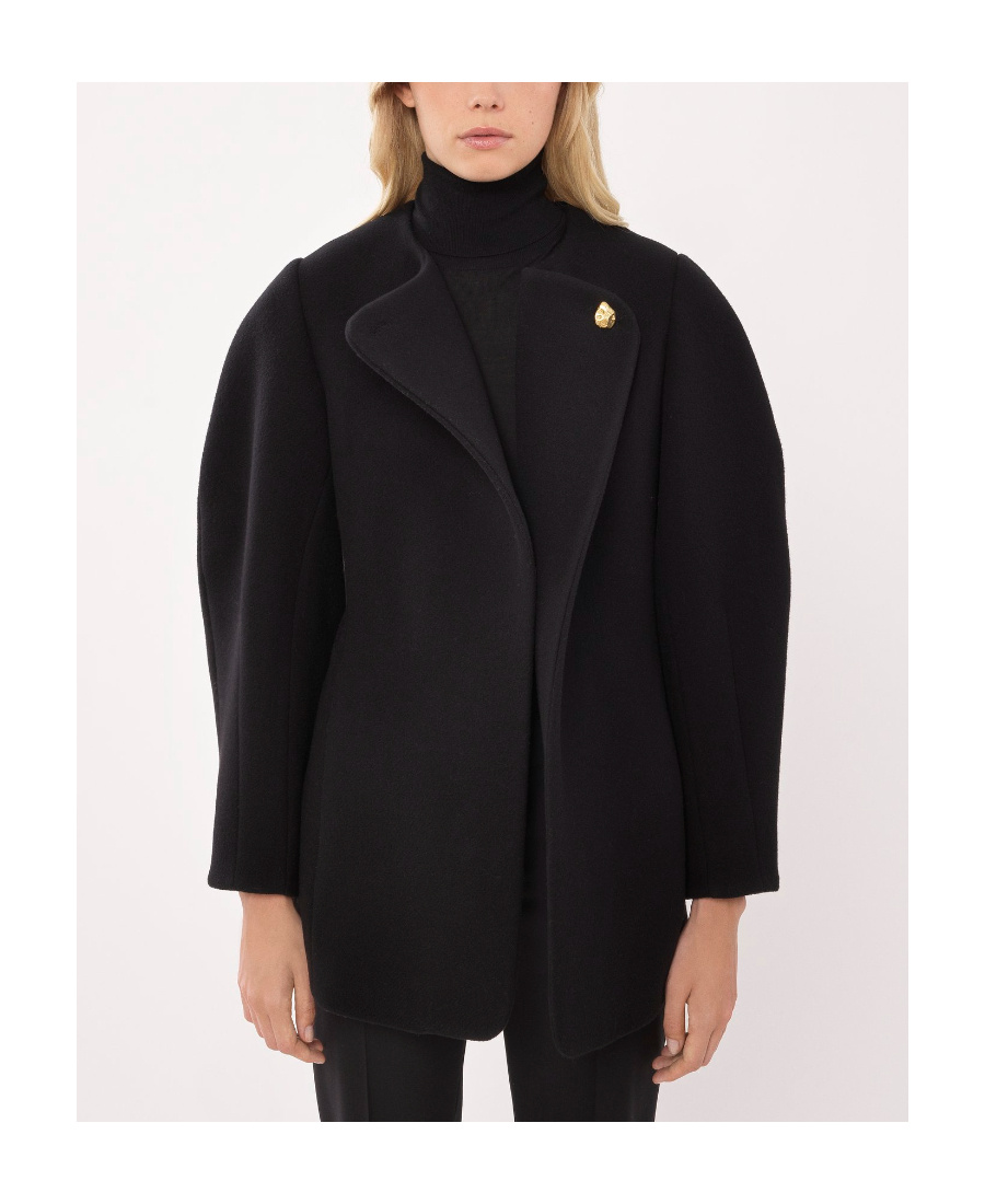 Chloé Belted Silk Jacket In Black