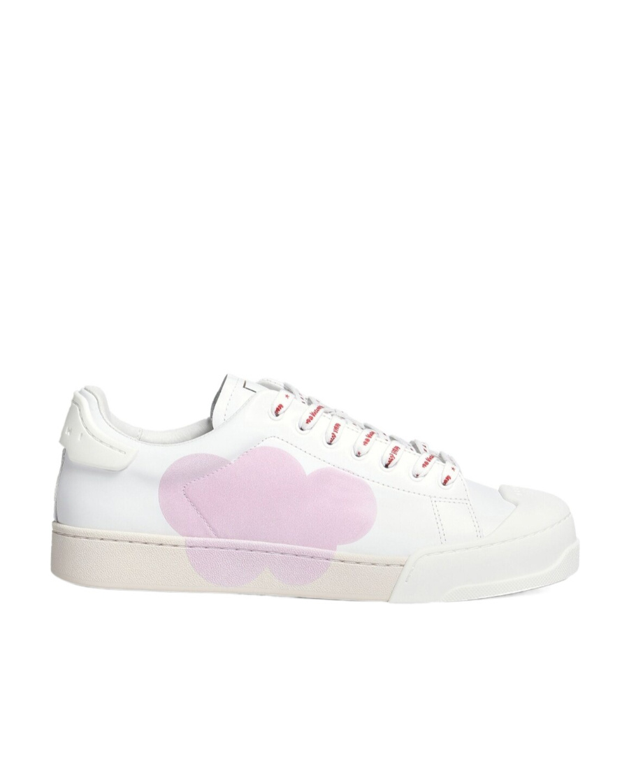 Marni White No Vacancy Inn Edition Dada Bumper Sneakers In White