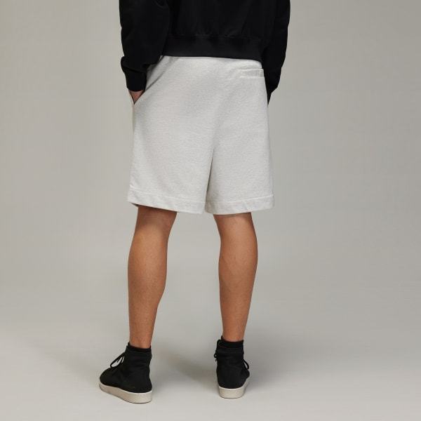 Y-3 Elastic Waist Shorts In White