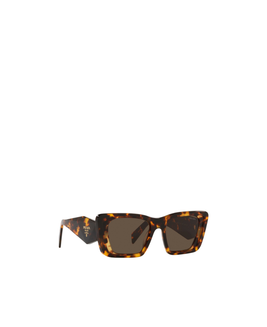 Shop Prada Eyewear Cat-eye Frame Sunglasses In Brown
