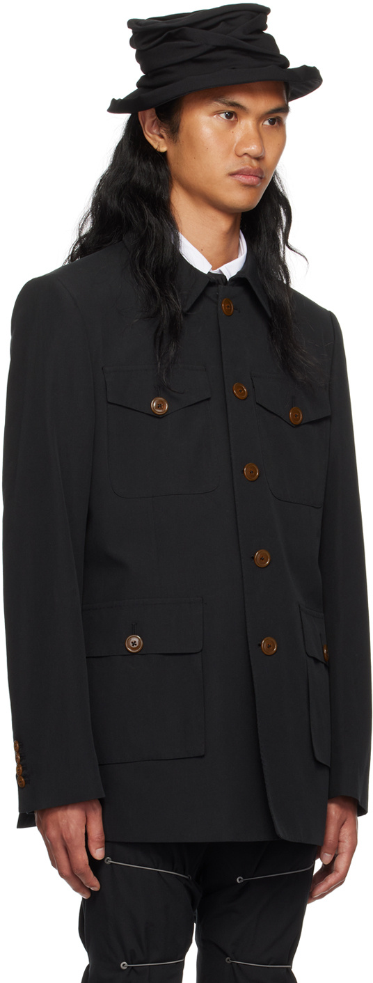 Vivienne Westwood Button Long-sleeved Casual Jacket