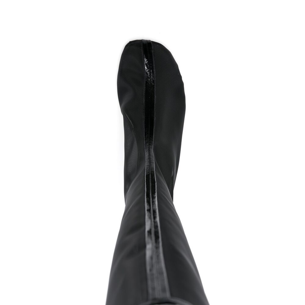 Christopher Esber Stiefel Vapour Aus Mesh Mit Leder In Gray