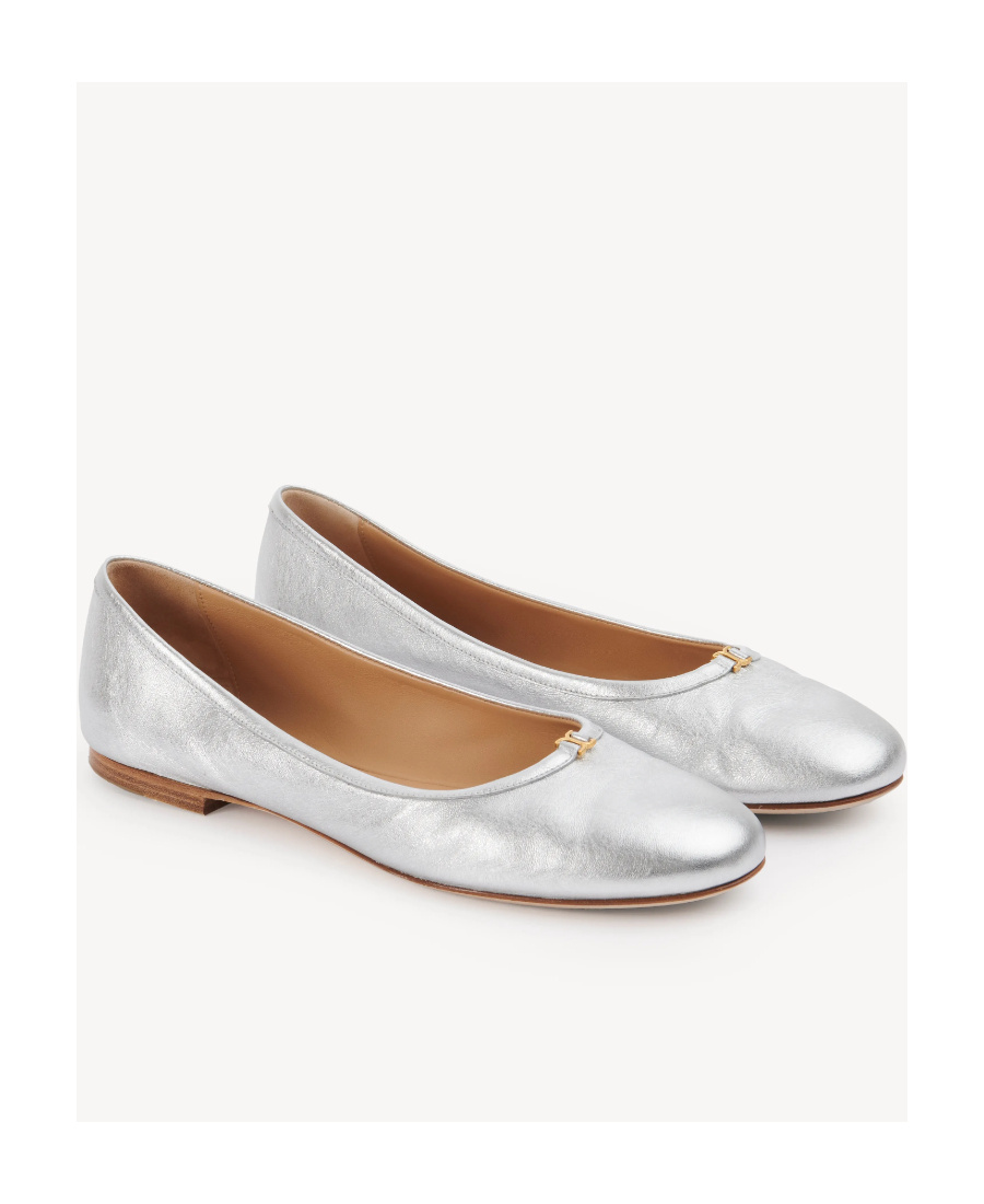 Chloé Ballet Shoes In White
