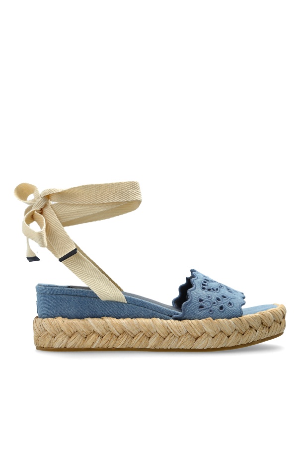 Jimmy Choo Arlee Espadrilles In Blue