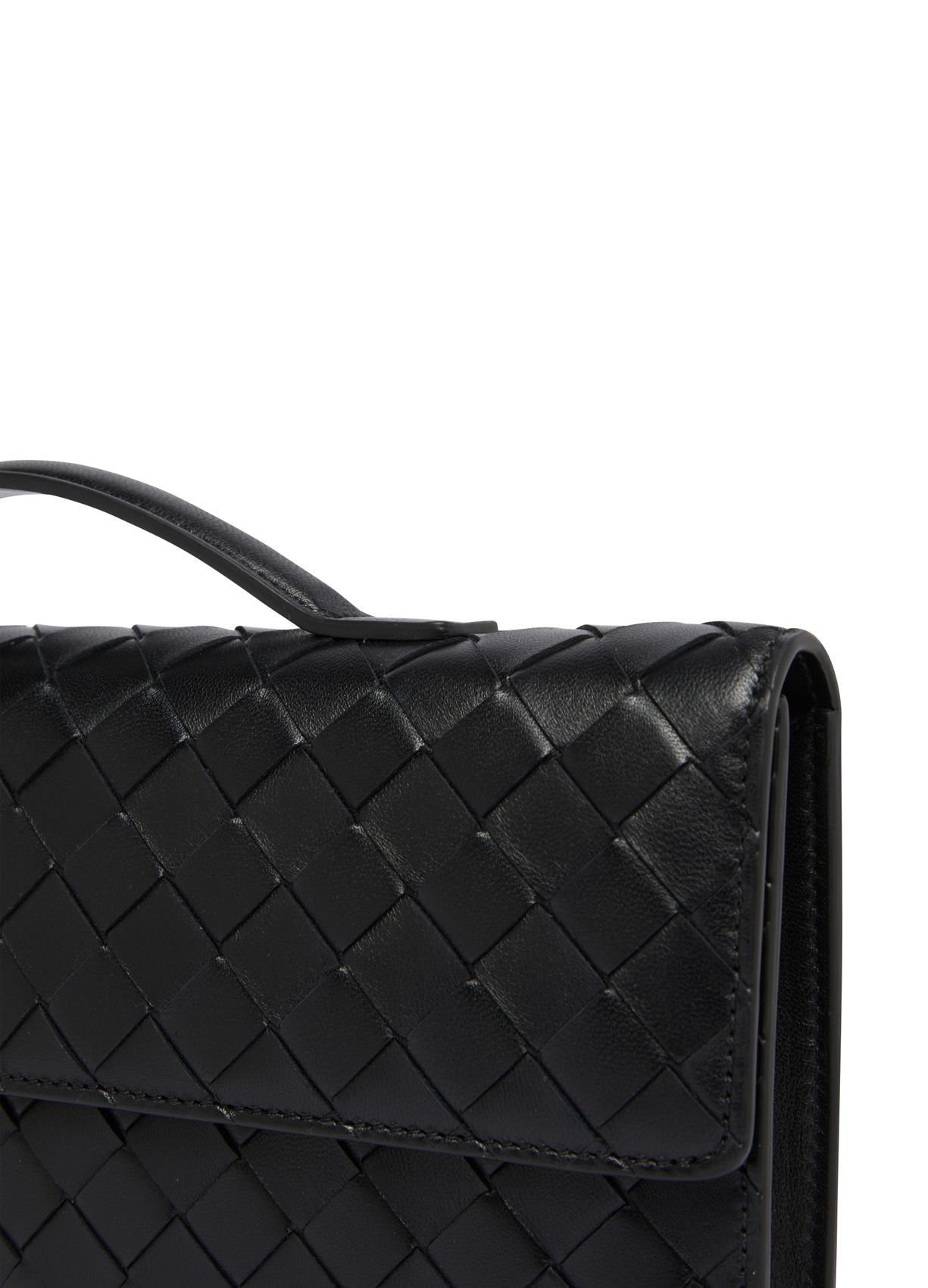 Shop Bottega Veneta Handbag With Handle In Black