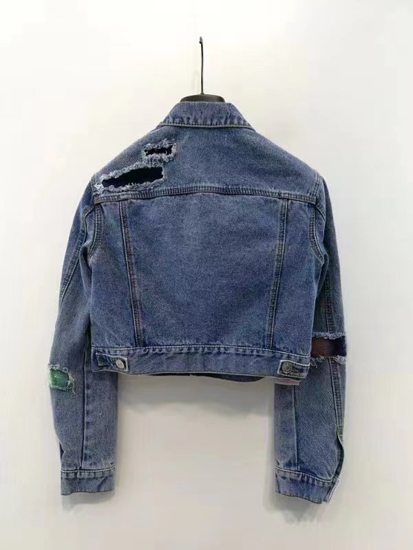 MARNI VINTAGE LAPEL DENIM COAT