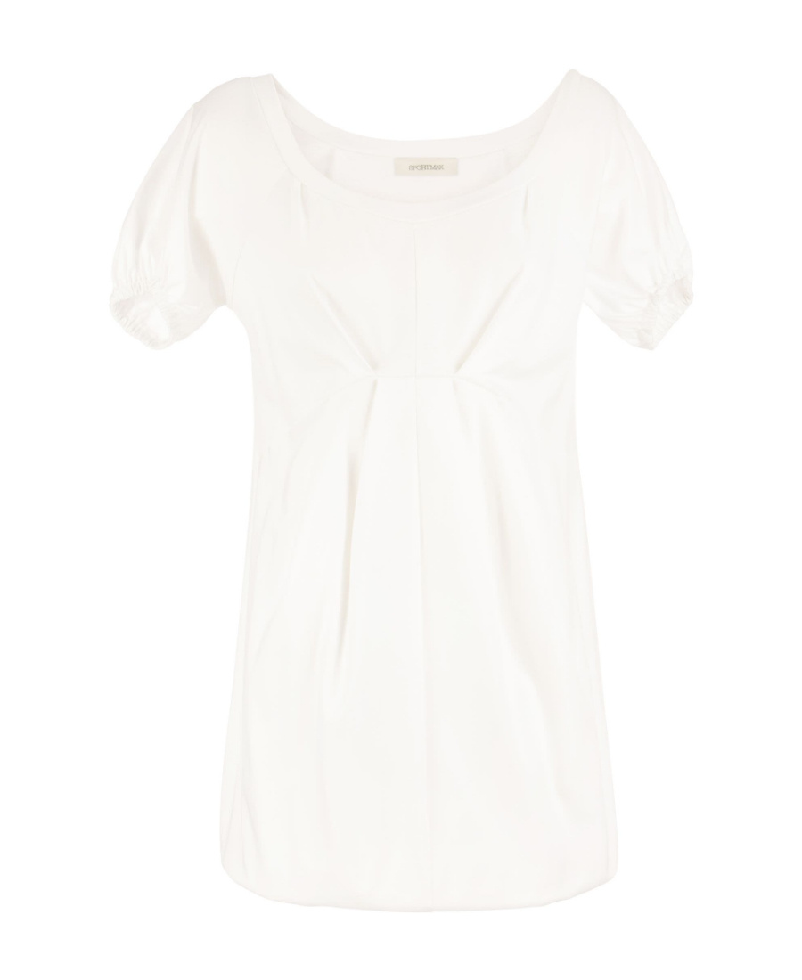 Sportmax Round Neck Top In White