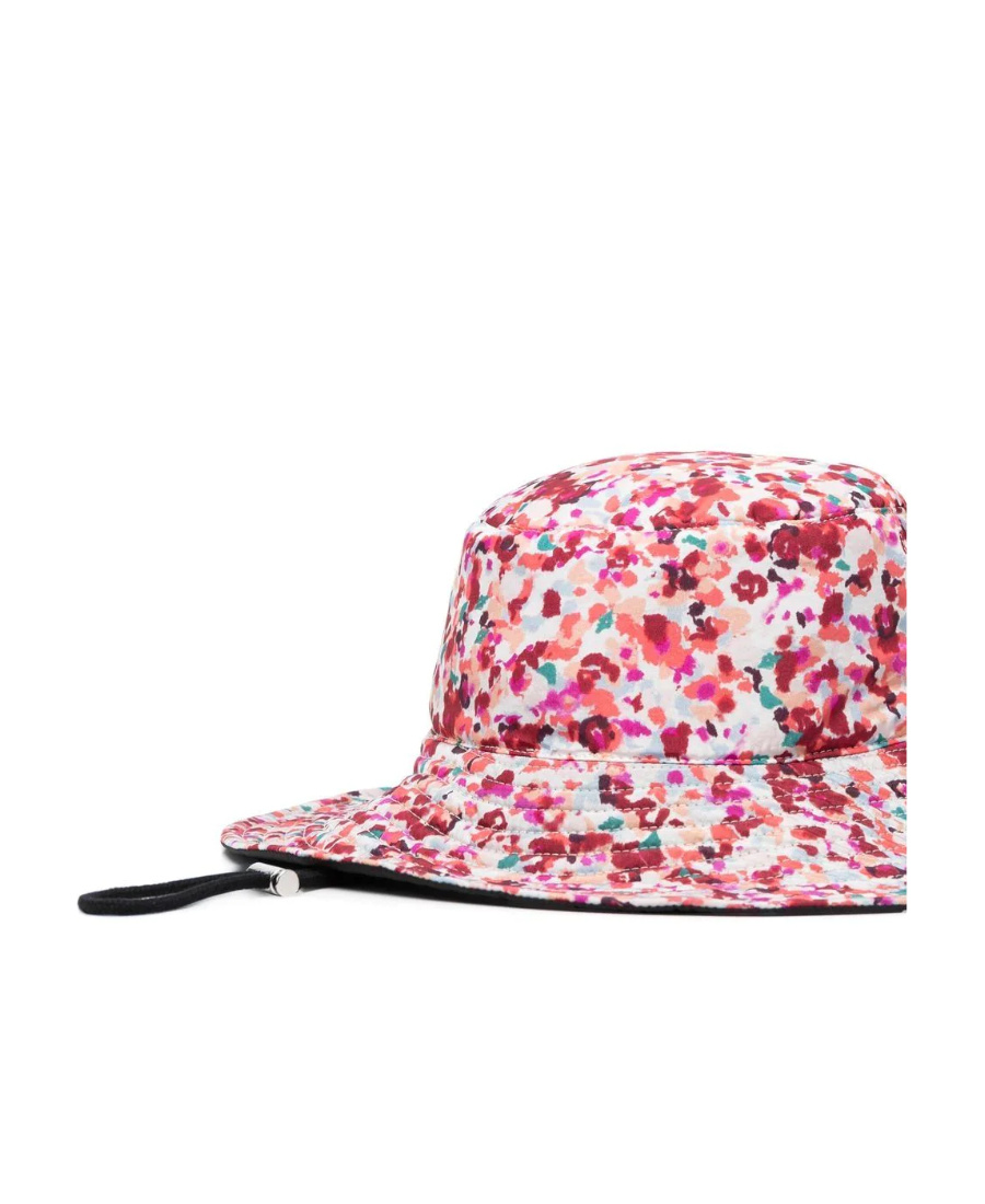 ISABEL MARANT ISABEL MARANT ALLOVER GRAPHIC PRINTED DRAWSTRING BUCKET HAT