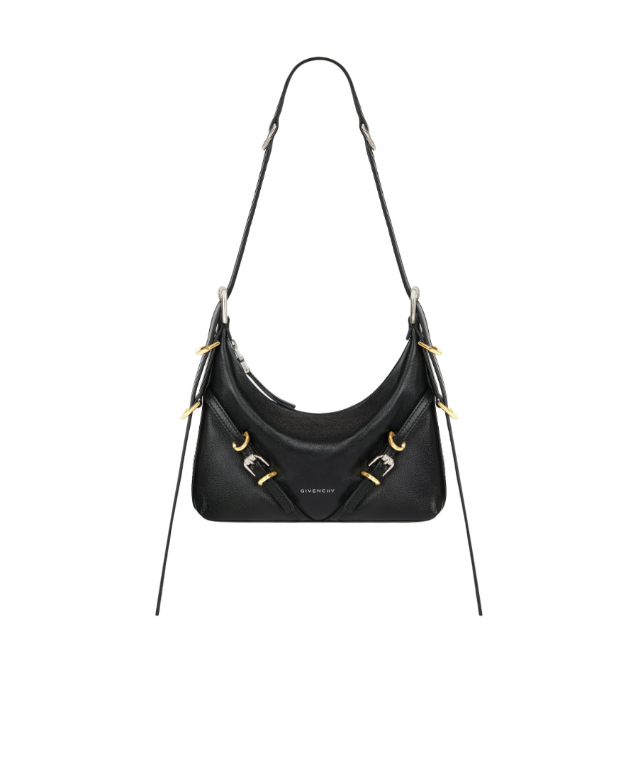 Givenchy Mini Shoulder Bag With Strass Accents In Black