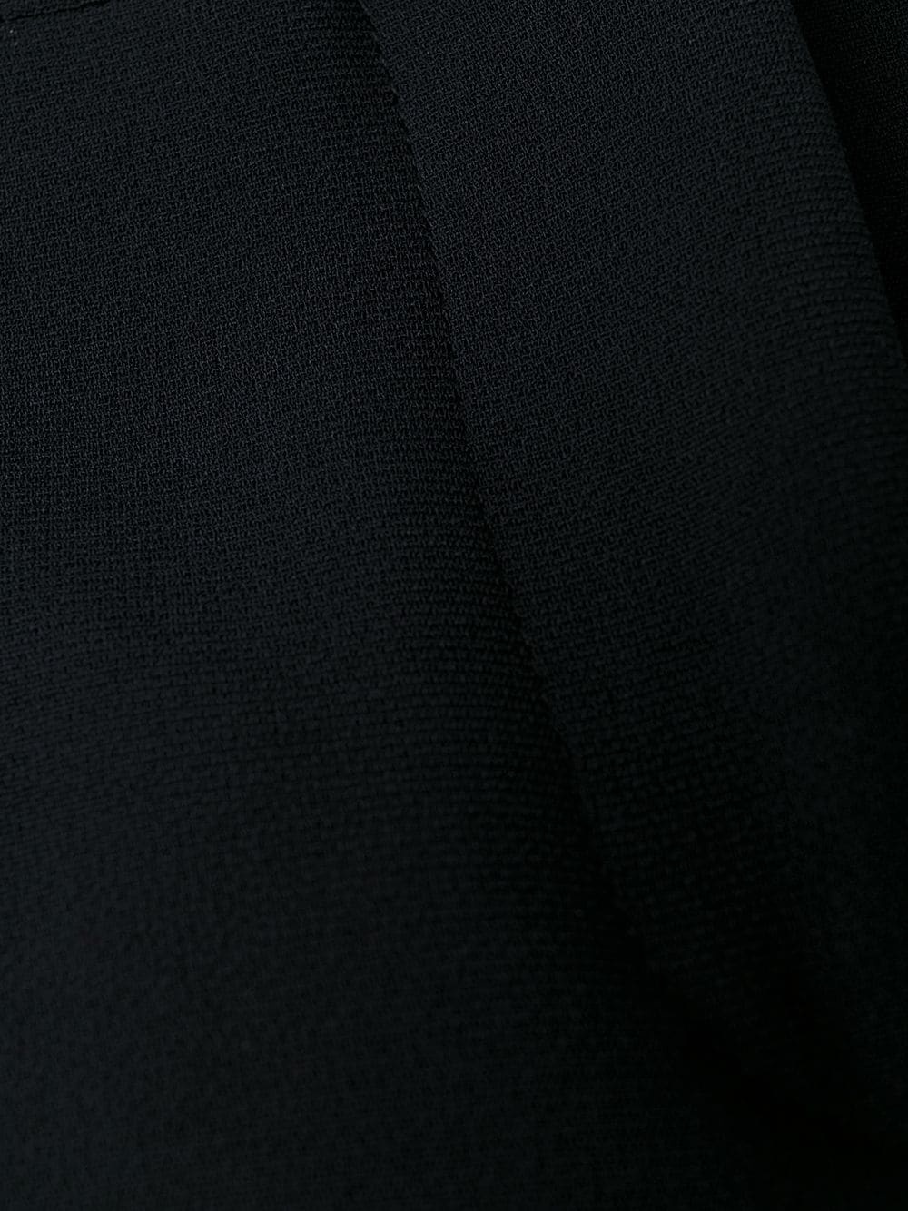 Shop Alberto Biani Kick Flare Trousers In Black