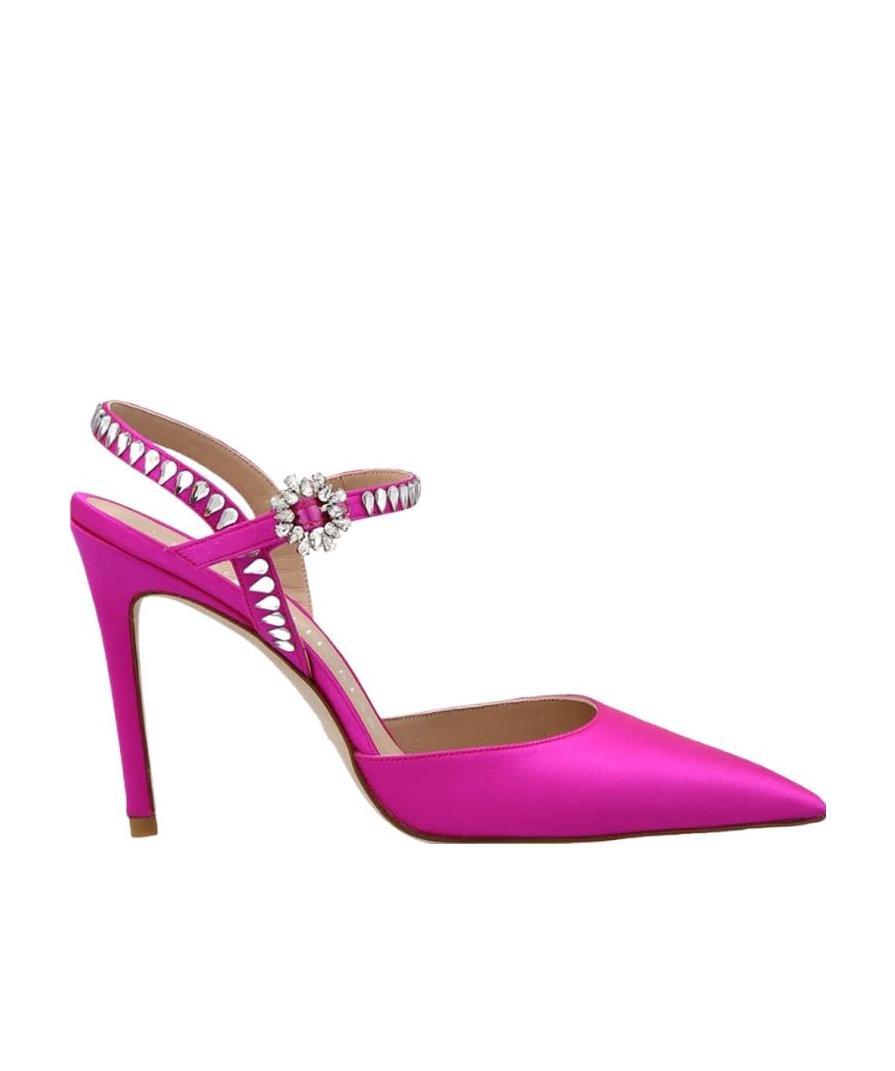 STUART WEITZMAN GEMCUT ANKLE-STRAP PUMPS