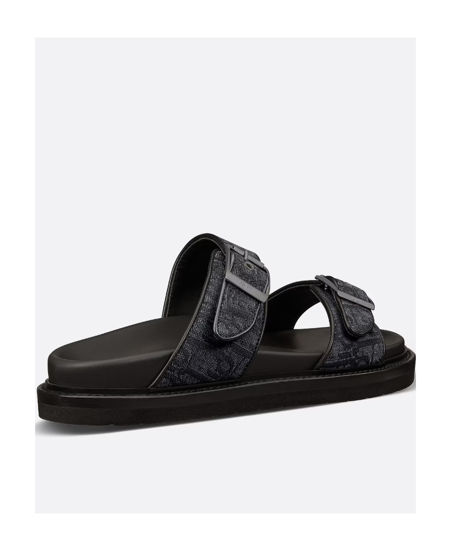 Dior Homme Buckled Open Toe Sandals In Black