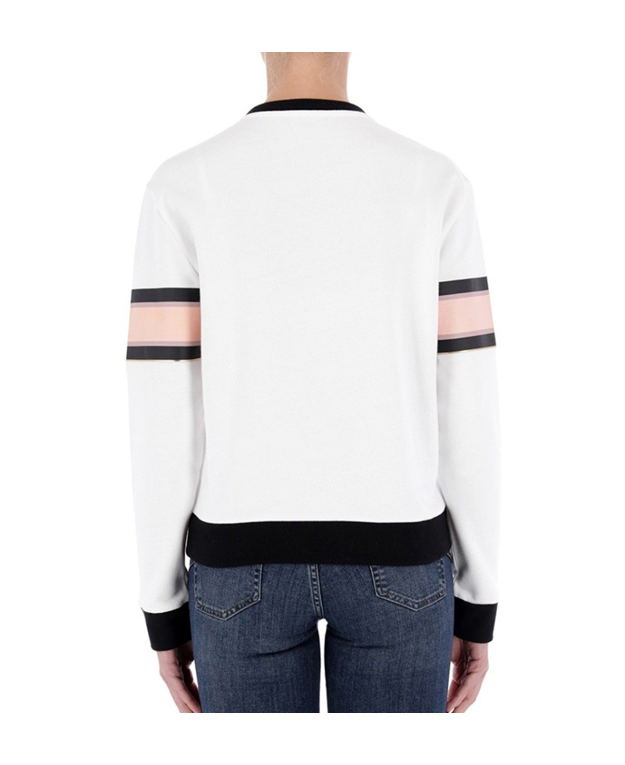 EMPORIO ARMANI ROUND NECK LOGO SWEATER