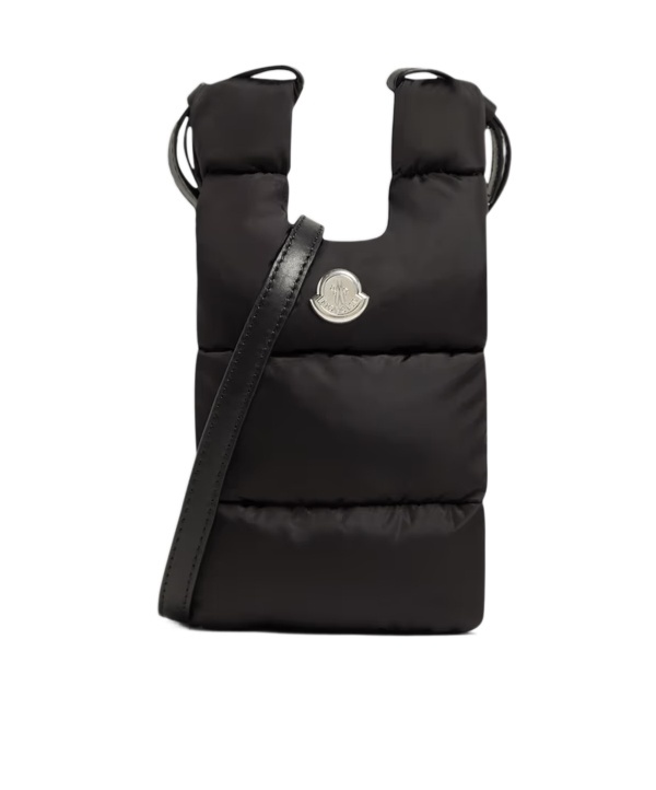 Moncler Legere Small Quilted Shell Cross-body Bag In Black