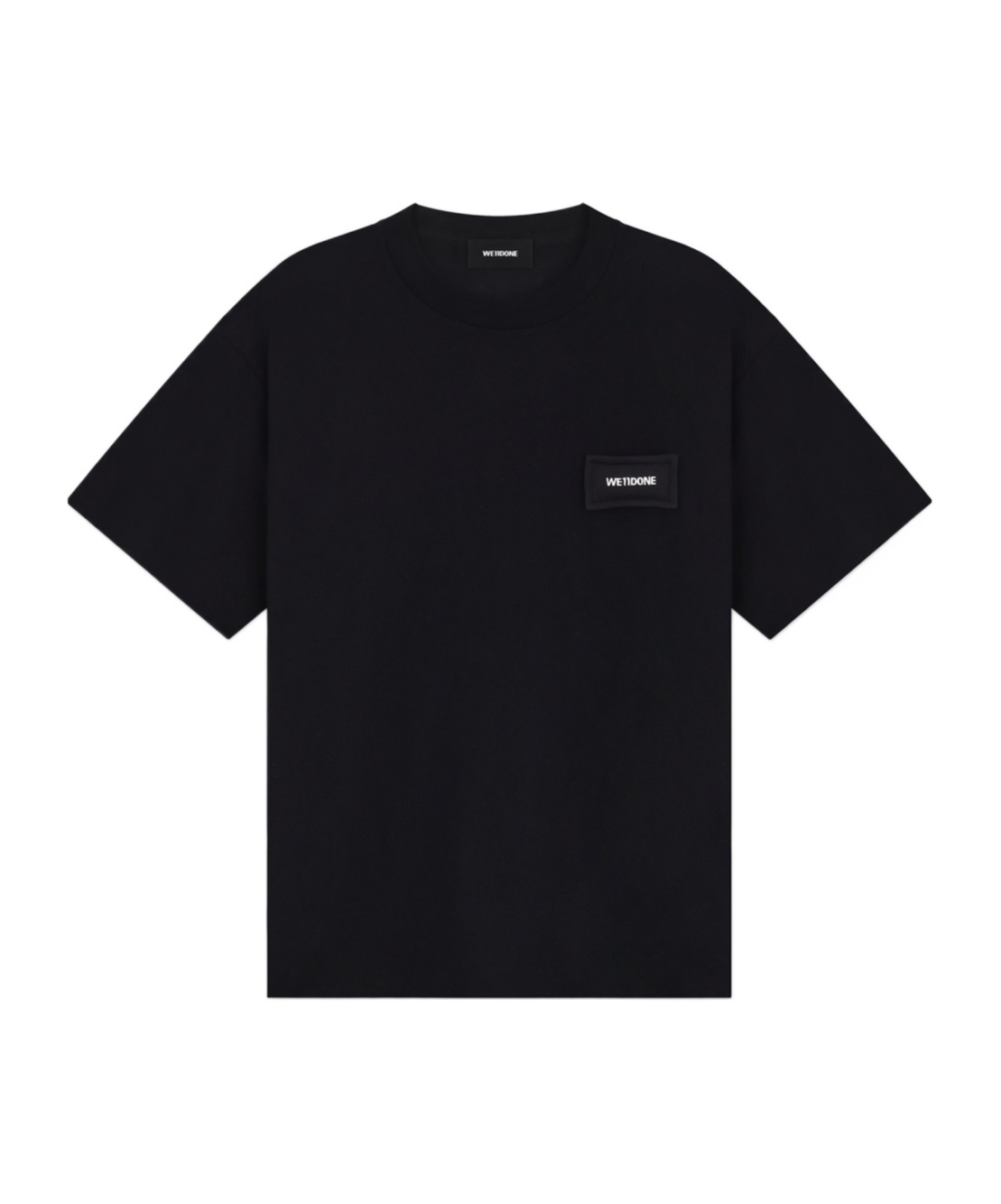We11 Done Short-sleeved T-shirt In Black