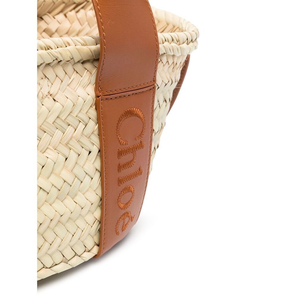 CHLOÉ CHLOÉ SENSE OPEN TOP SMALL BASKET BAG