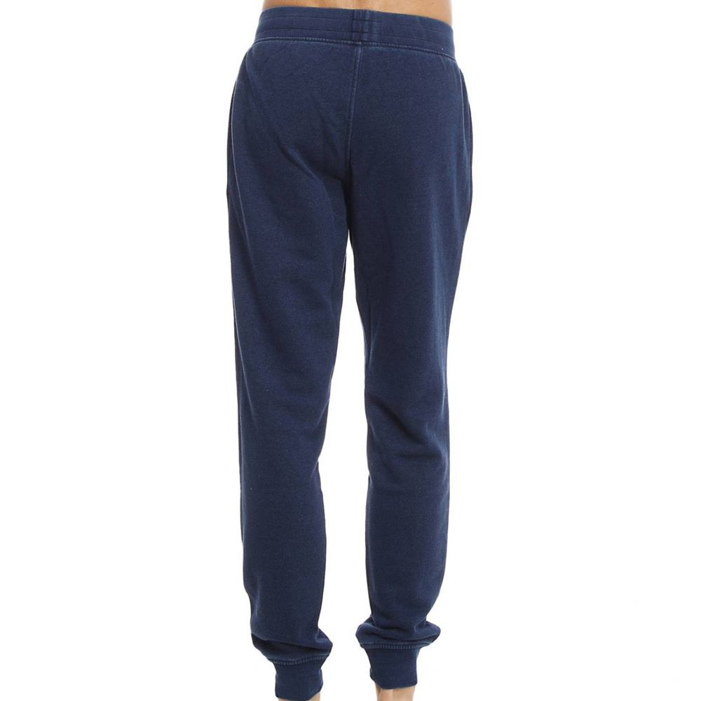 Ea7 Logo Printed Sweatpants In Blue