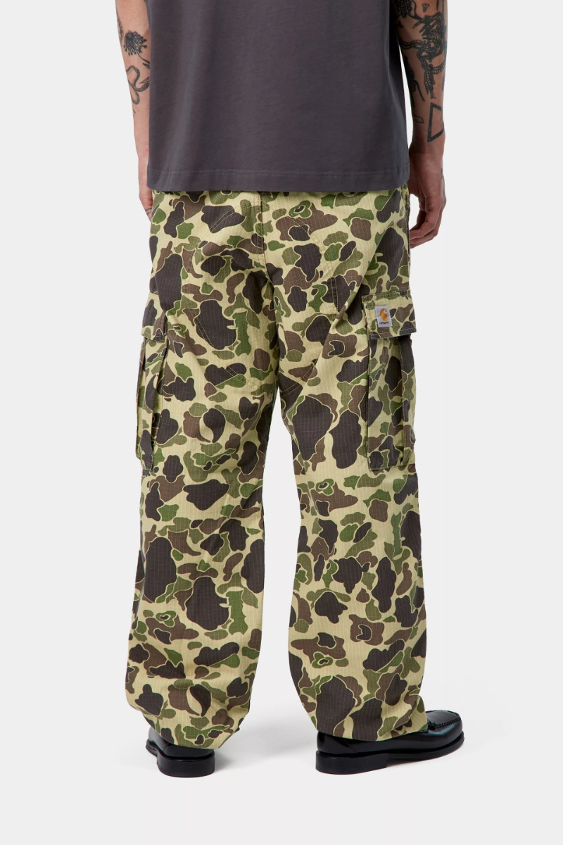Carhartt Duck Cargo Pant In Green