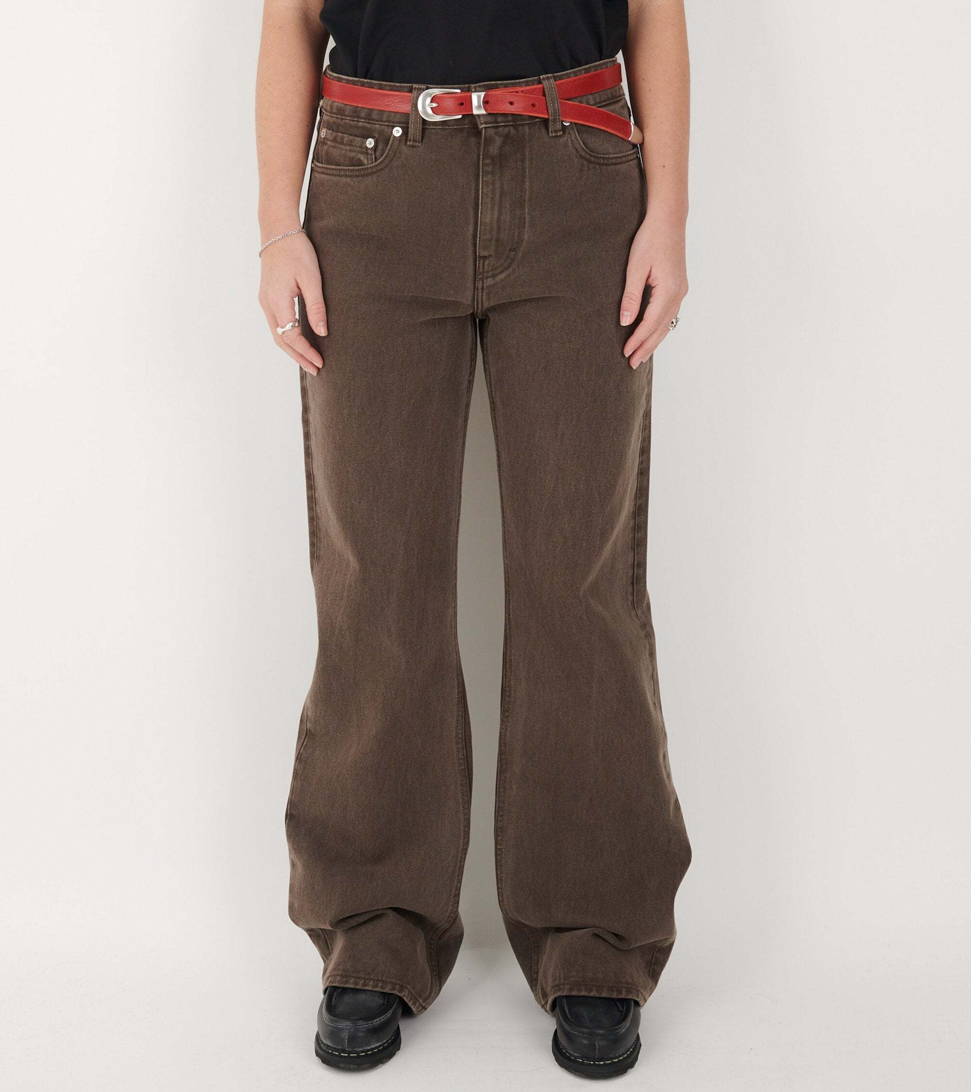 OUR LEGACY BELT LOOP DENIM TROUSERS
