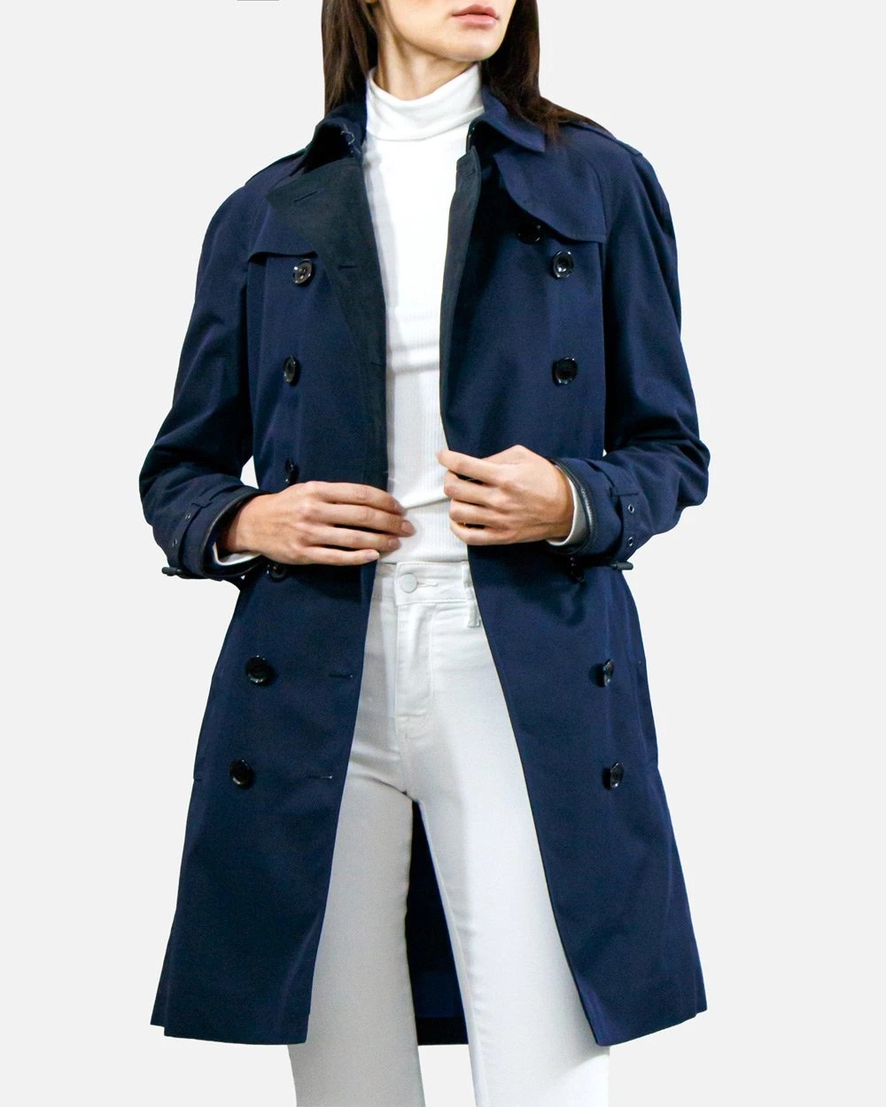 BURBERRY DOUBLE-BREASTED TRENCH COAT