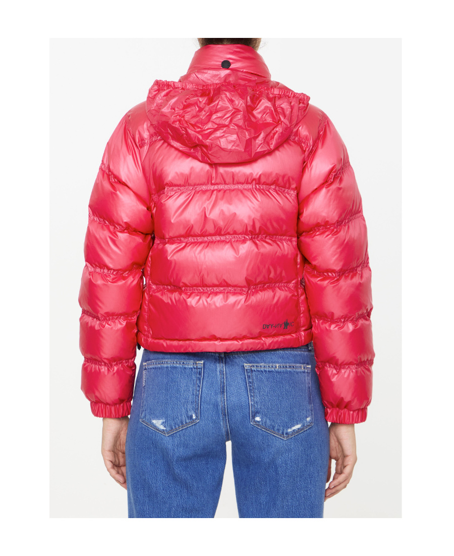 Moncler Anras Quilted Ripstop Down Jacket In Pink